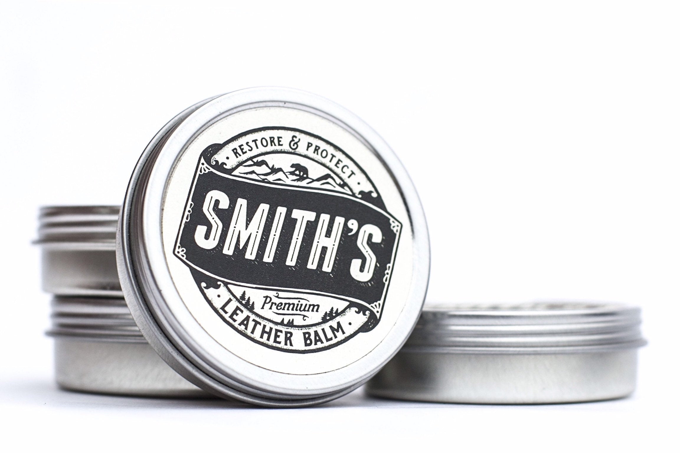 Smith's Leather Balm 100% All Natural Leather Conditioner SMALL 1 oz. tin