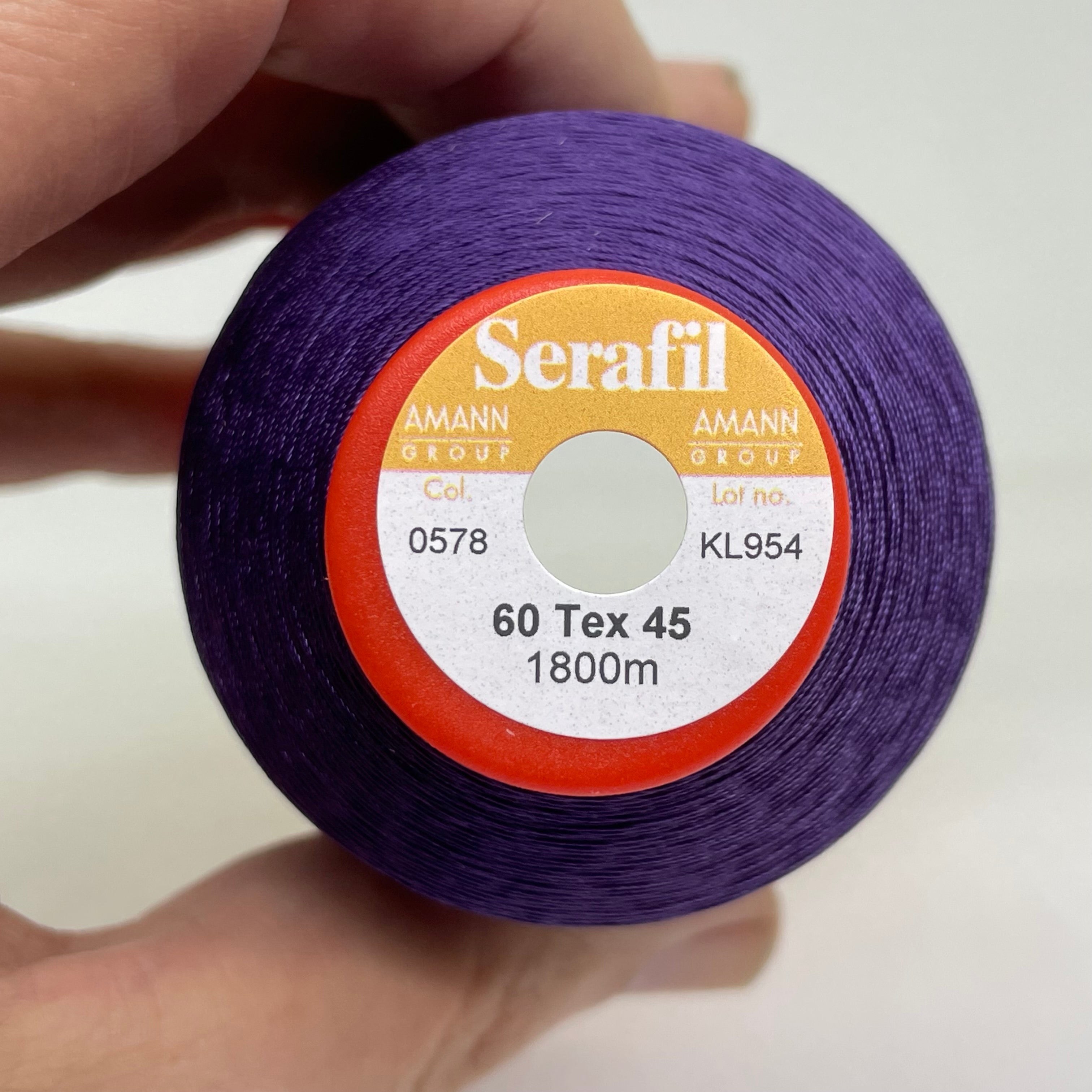 Amann Serafil Polyester Continuous Filament Thread - Tex 45