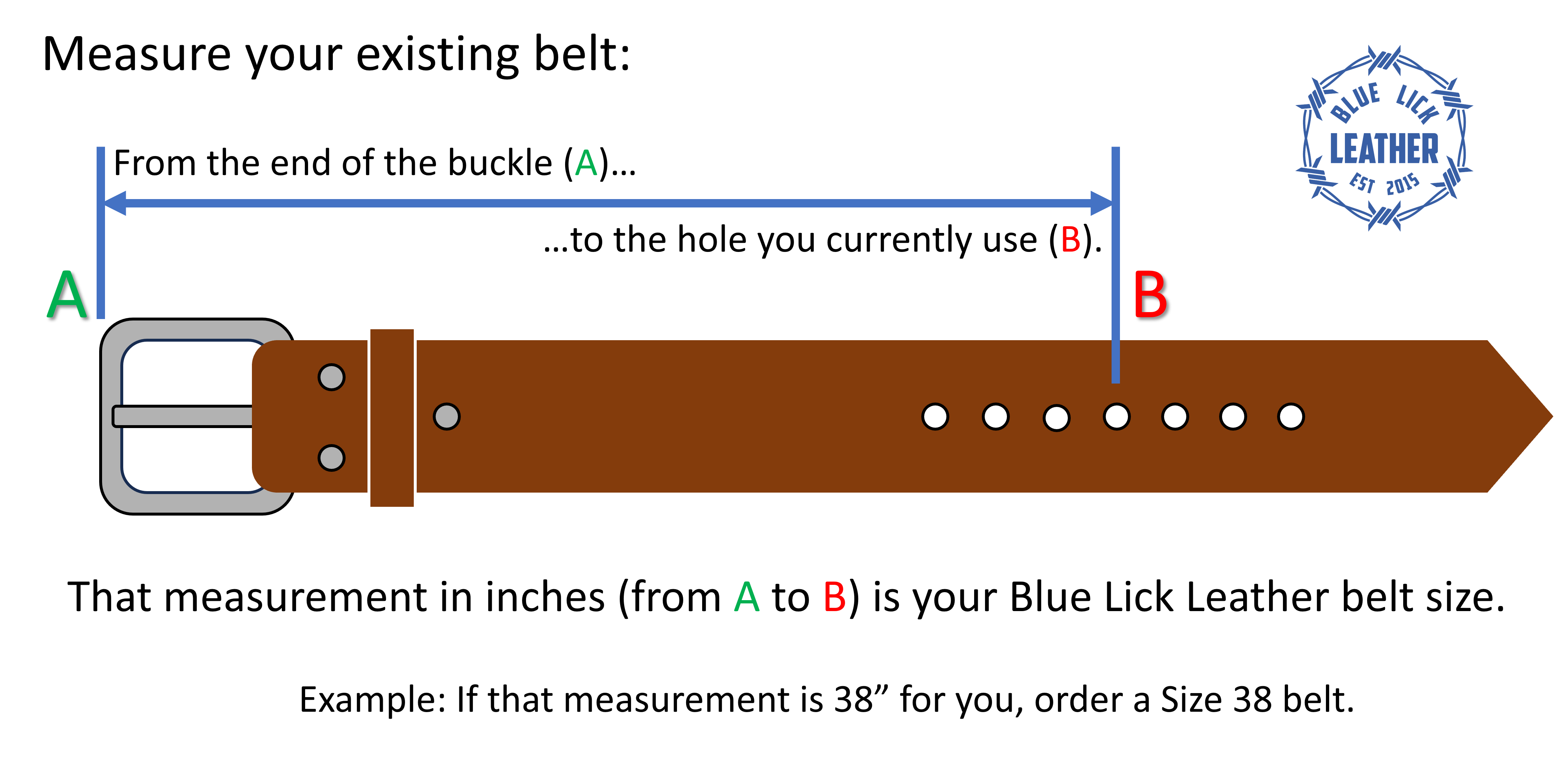 Heavy Duty Leather Belt - Light Brown English Bridle