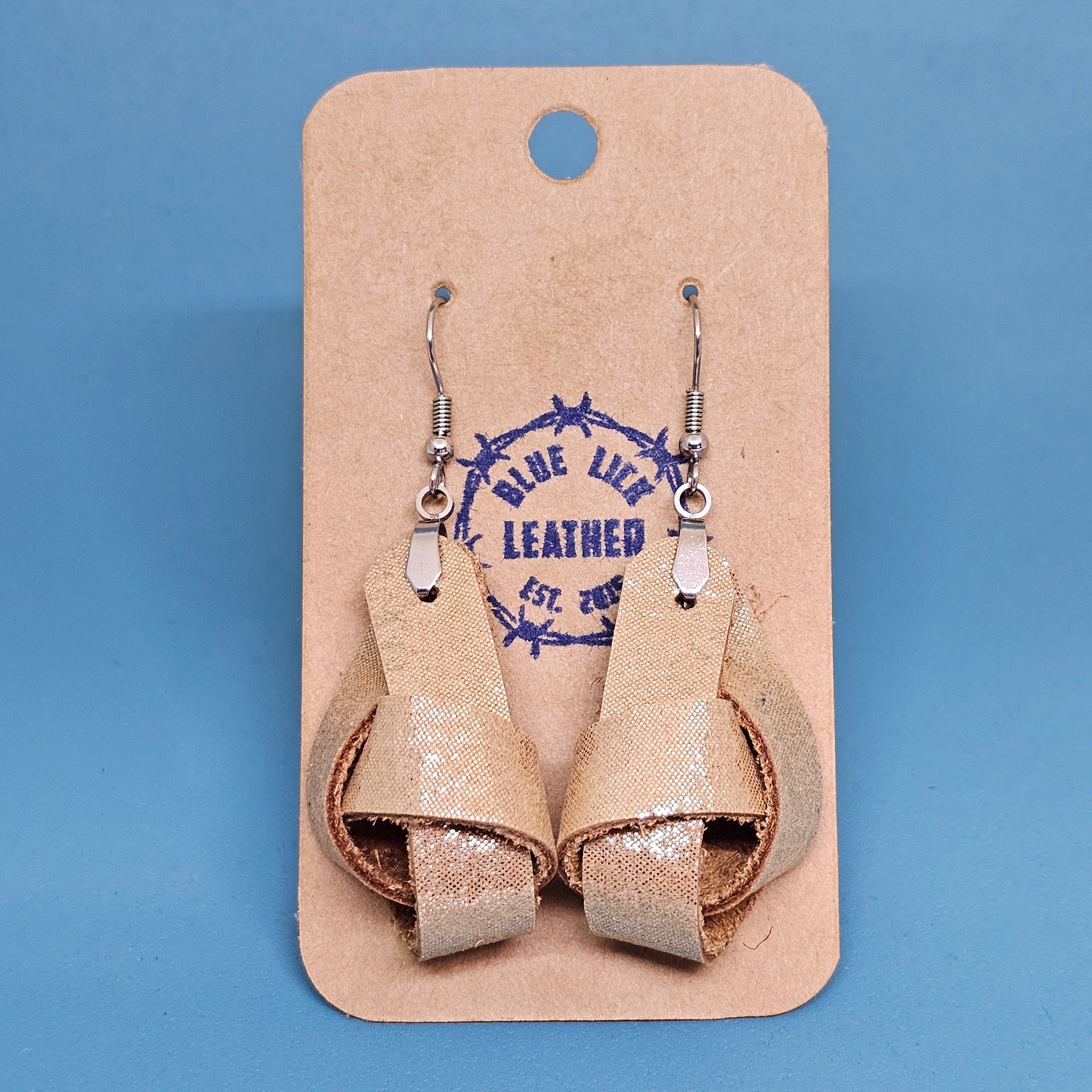 Knot | Leather Earrings